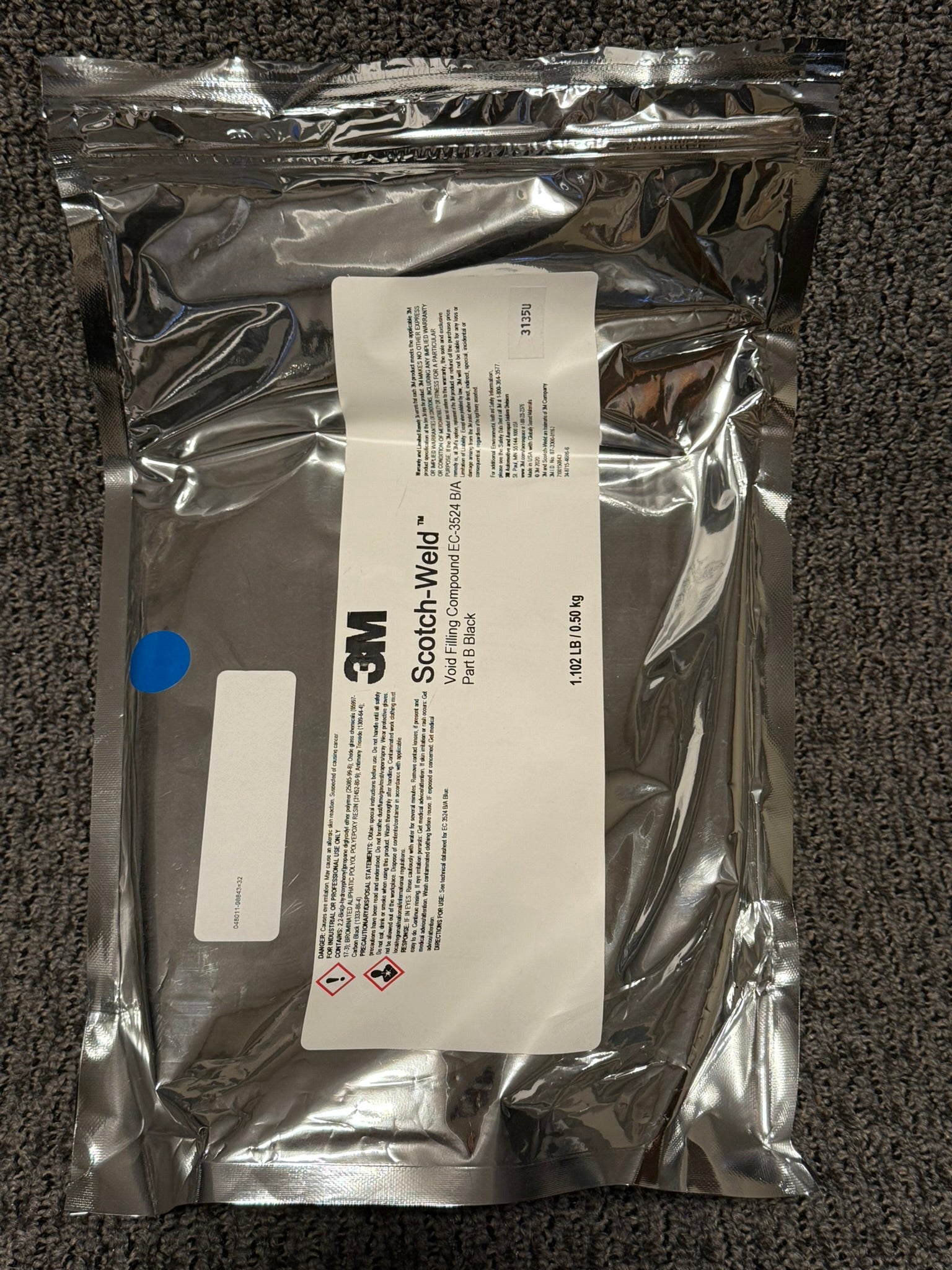 3M Scotch-Weld Kit EC-3524 B/A BLACK (2 part KIT)